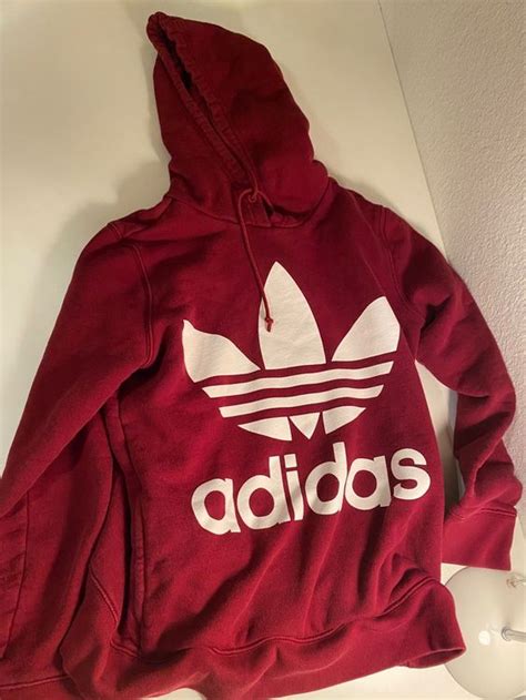 adidas pullover weinrot weiß|Pullover in Weiß .